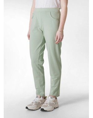 PANTALONE SLIM FIT IN FELPA DEHA