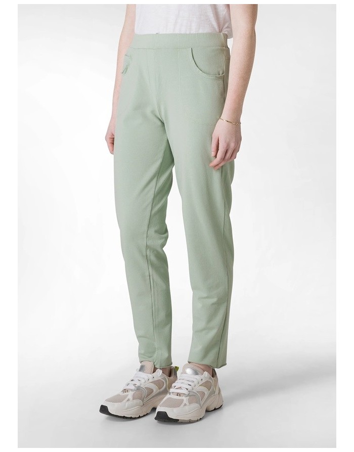 PANTALONE SLIM FIT IN FELPA DEHA