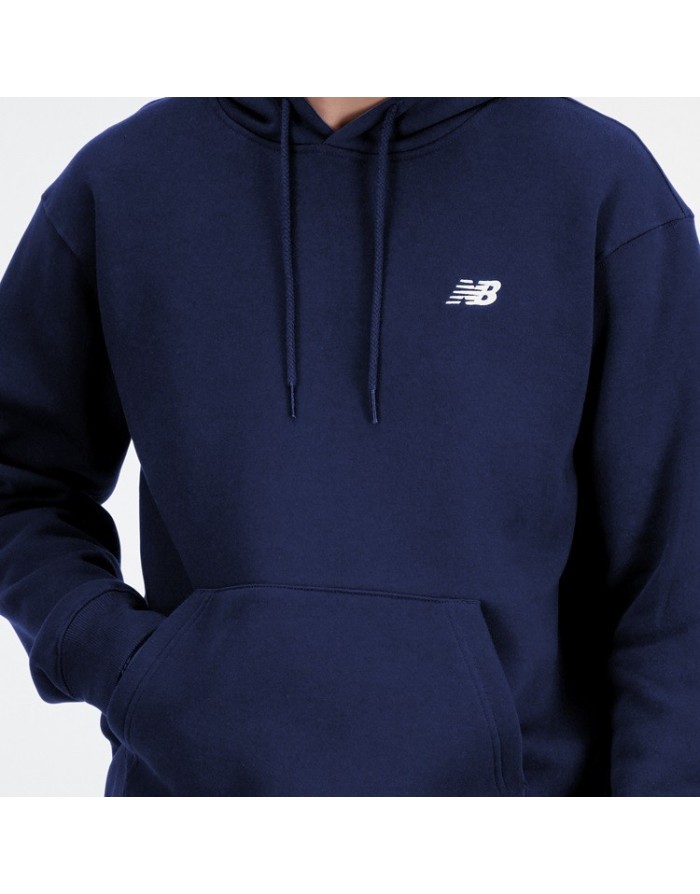 FELPA CON CAPPUCCIO NEW BALANCE SMALL LOGO FRENCH TERRY HOODIE