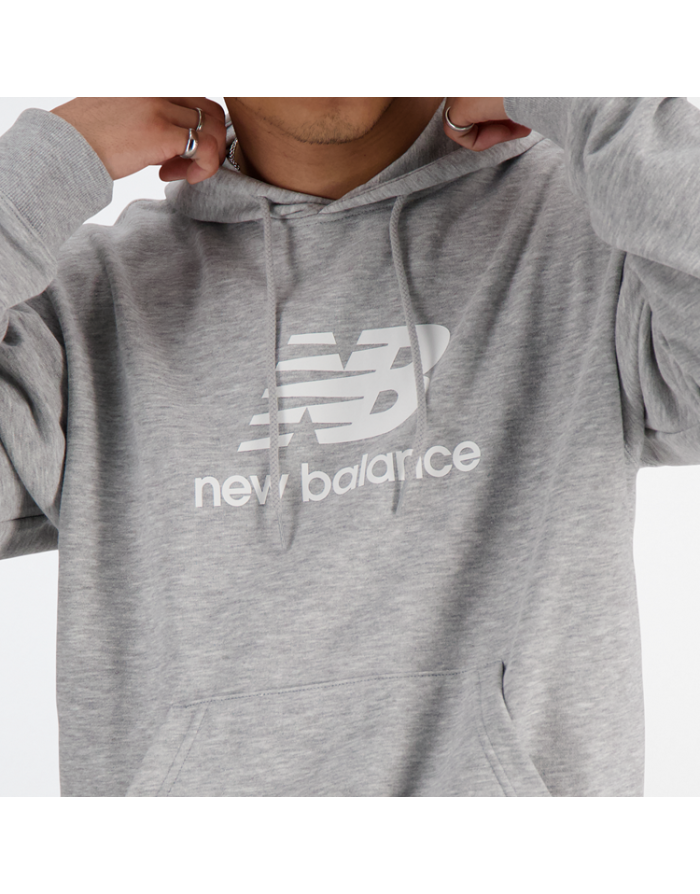 FELPA CON CAPPUCCIO NEW BALANCE SMALL LOGO FRENCH TERRY HOODIE