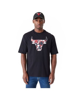 T-SHIRT MANICA CORTA OVERSIZE NEW ERA CHICAGO BULL NBA