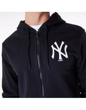 FELPA FULL ZIP CON CAPPUCCIO NEW ERA NEW YORK YANKEES MLB