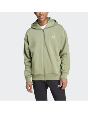FELPA FULL ZIP CON CAPPUCCIO ADIDAS M A SZN