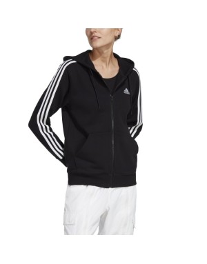 FELPA FULL ZIP CON CAPPUCCIO ADIDAS