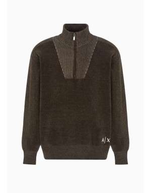 MAGLIA MEZZA ZIP ARMANI EXCHANGE