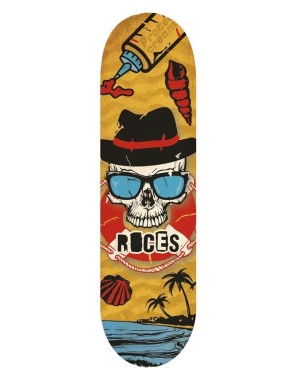 SKATEBOARDS ROCES SKULL BEACH MINI 24