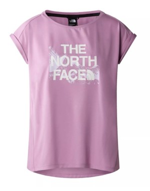 W NEW TECH TEE MINERAL PURPLE