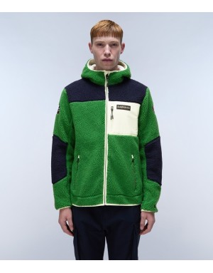 PILE FULL ZIP CON CAPPUCCIO NAPAPIJRI YUPIK 3