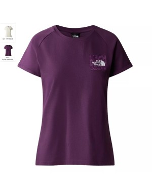 W KIYANJA TEE BLACK CURRANT PURPLE