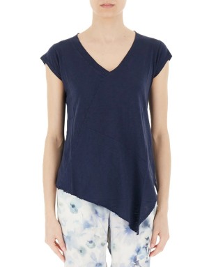 T-SHIRT ASIMMETRICA DEHA