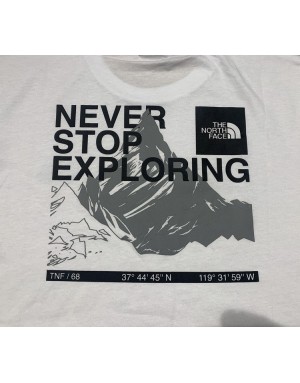 T-SHIRT MANICA CORTA THE NORTH FACE BLANCA