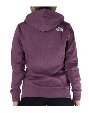 FELPA FULL ZIP CON CAPPUCCIO THE NORTH FACE BLANCA