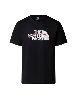 T-SHIRT MANICA CORTA THE NORTH FACE MOUNTAIN LINE