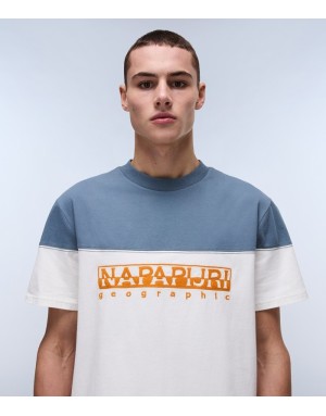 T-SHIRT MANICA CORTA NAPAPIJRI S-SATURNIA