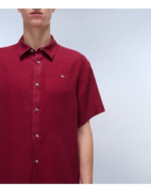 CAMICIA MANICA CORTA NAPAPIJRI G-LINEN