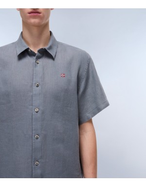 CAMICIA MANICA CORTA NAPAPIJRI G-LINEN