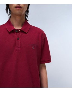 POLO MANICA CORTA NAPAPIJRI ELBAS in Piquè