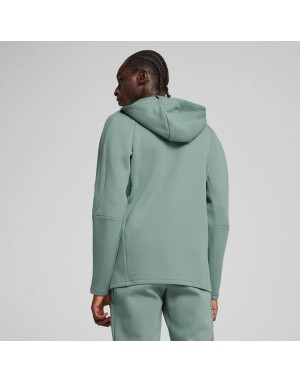 FELPA FULL ZIP CON CAPPUCCIO PUMA EVOSTRIPE