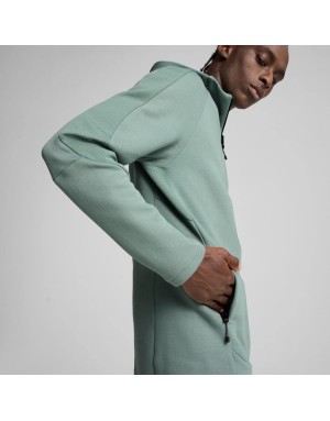 FELPA FULL ZIP CON CAPPUCCIO PUMA EVOSTRIPE