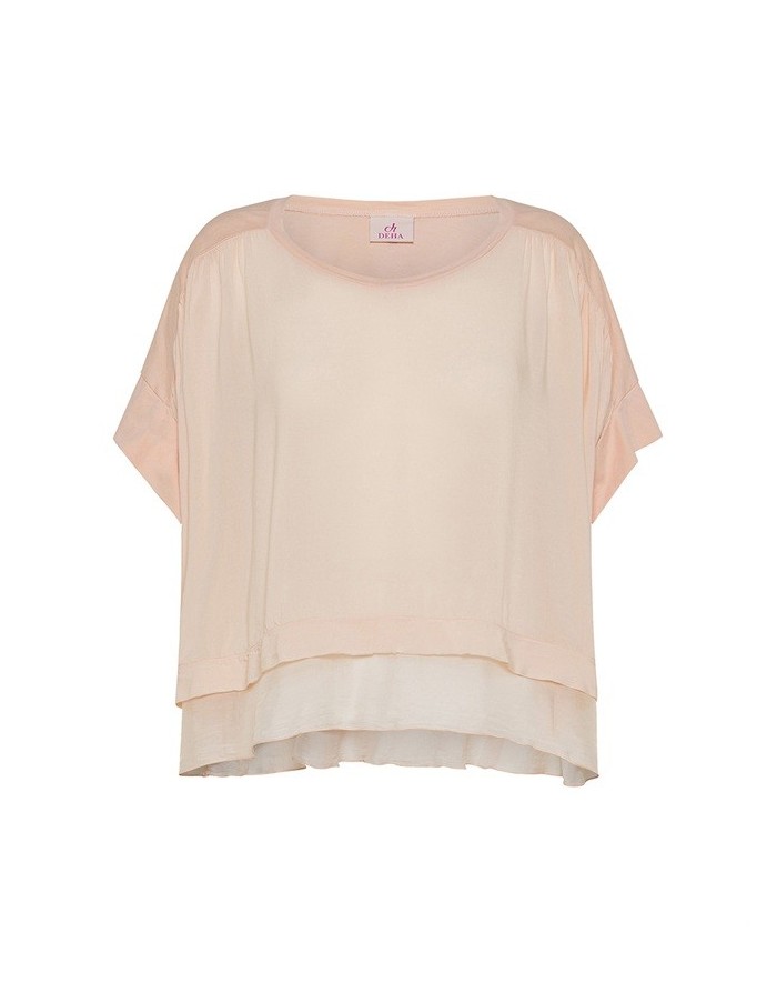 T-SHIRT MANICA CORTA DEHA SCOLLO A  V