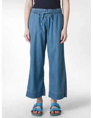 PANTALONE DEHA CROPPED DENIM LYOCELL