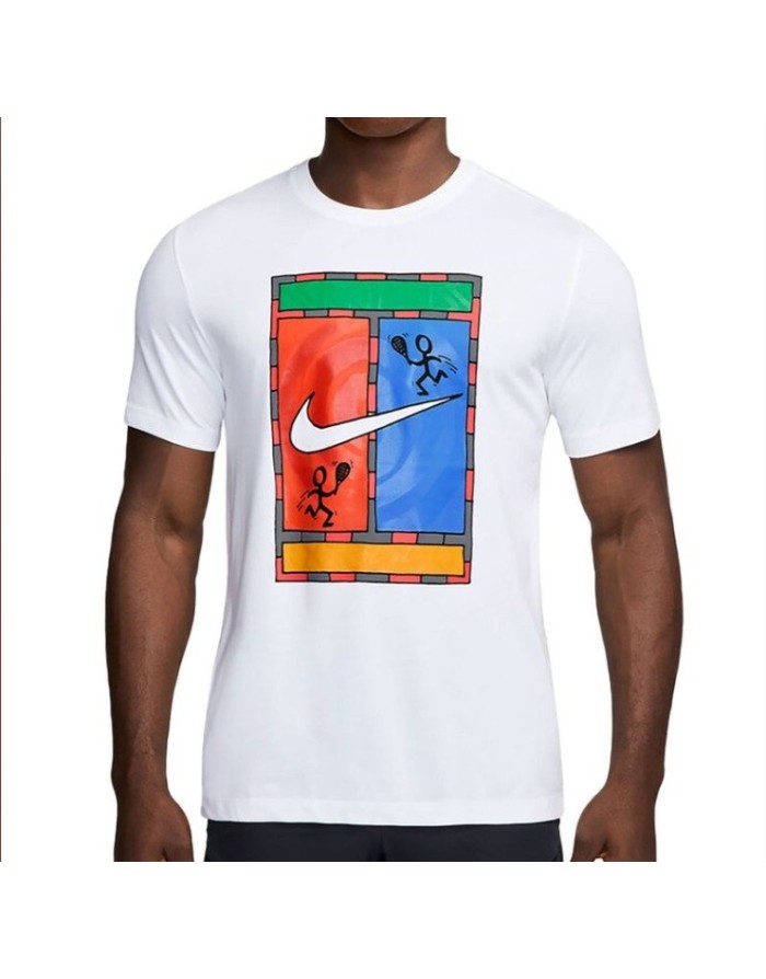 T-SHIRT MANICA CORTA NIKECOURT DRI-FIT TENNIS