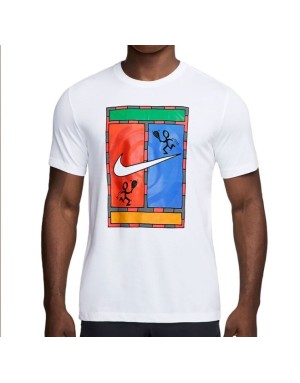 T-SHIRT MANICA CORTA NIKECOURT DRI-FIT TENNIS