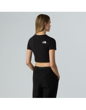 T-SHIRT MANICA CORTA CROPPED SLIM THE NORTH FACE