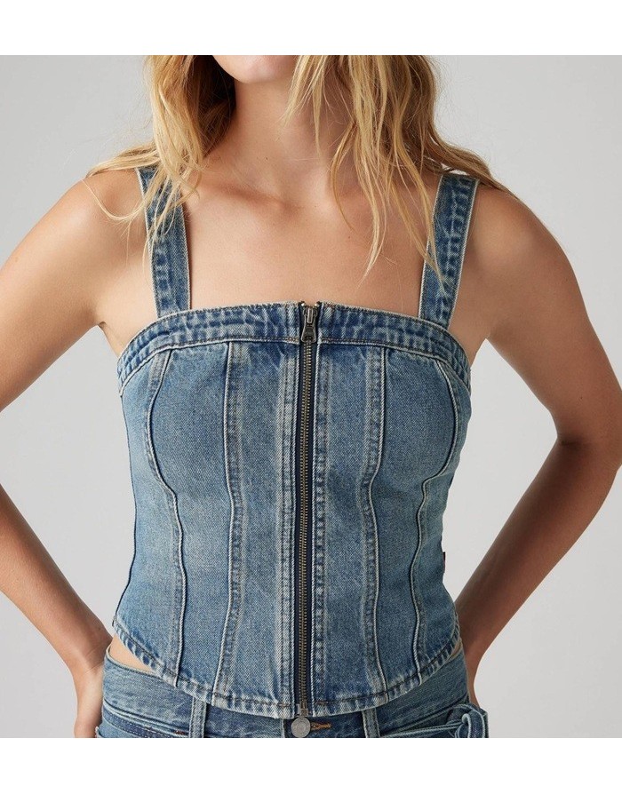 TOP LEVI'S SCULPTED BUSTIER