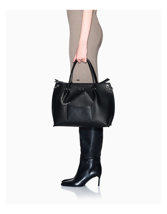 BORSA SHOPPER CON POCHETTE ARMANI EXCHANGE