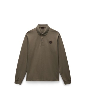 POLO MANICA LUNGA NAPAPIJRI E-BADGE
