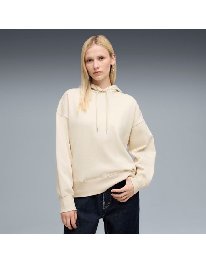 FELPA CON CAPPUCCIO PUMA OVERSIZED