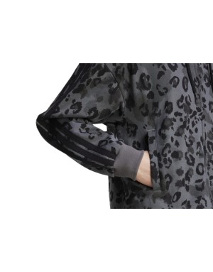 FELPA FULL ZIP CON CAPPUCCIO ADIDAS AOP FT