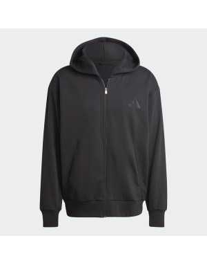 FELPA FULL ZIP CON CAPPUCCIO ADIDAS A SZN