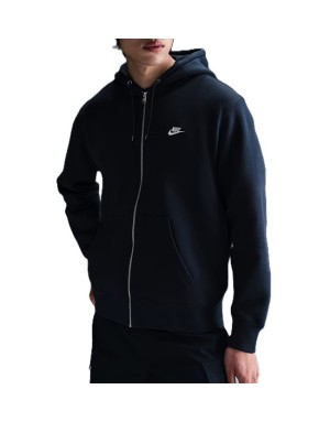 FELPA FULL ZIP CON CAPPUCCIO NIKE CLUB