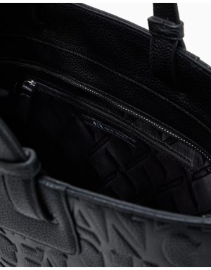BORSA SHOPPER CON LOGO ALLOVER ARMANI EXCHANGE