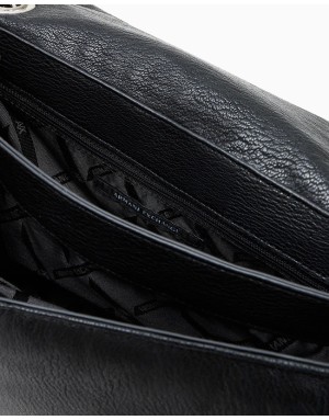 BORSA A TRACOLLA CON DETTAGLI METAL ARMANI EXCHANGE