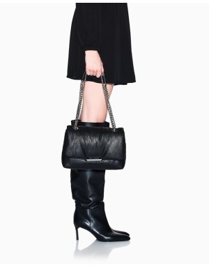 BORSA A TRACOLLA CON DETTAGLI METAL ARMANI EXCHANGE