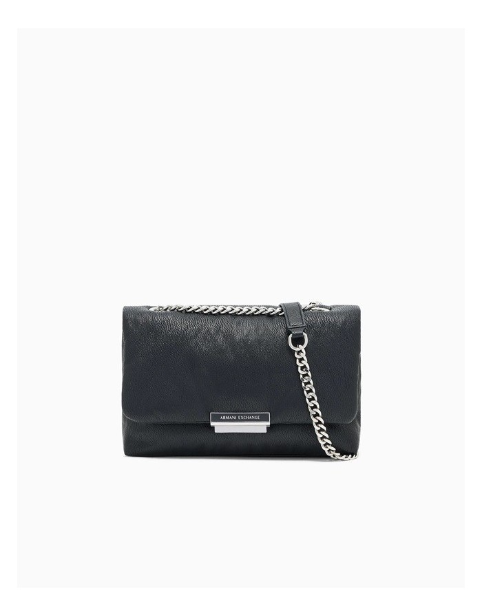 BORSA A TRACOLLA CON DETTAGLI METAL ARMANI EXCHANGE