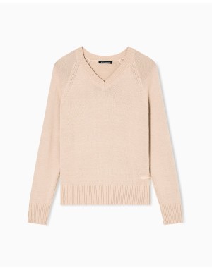 MAGLIA CON SCOLLO A V ARMANI EXCHANGE