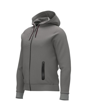 FELPA FULL ZIP CON CAPPUCCIO ZERO RH+ LOGO STRETCH HOODY SWEATSHIRT