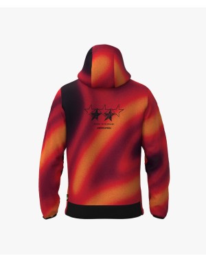 FELPA FULL ZIP CON CAPPUCCIO ENERGIAPURA RUIS PRINTED DREAM