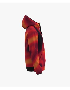 FELPA FULL ZIP CON CAPPUCCIO ENERGIAPURA RUIS PRINTED DREAM