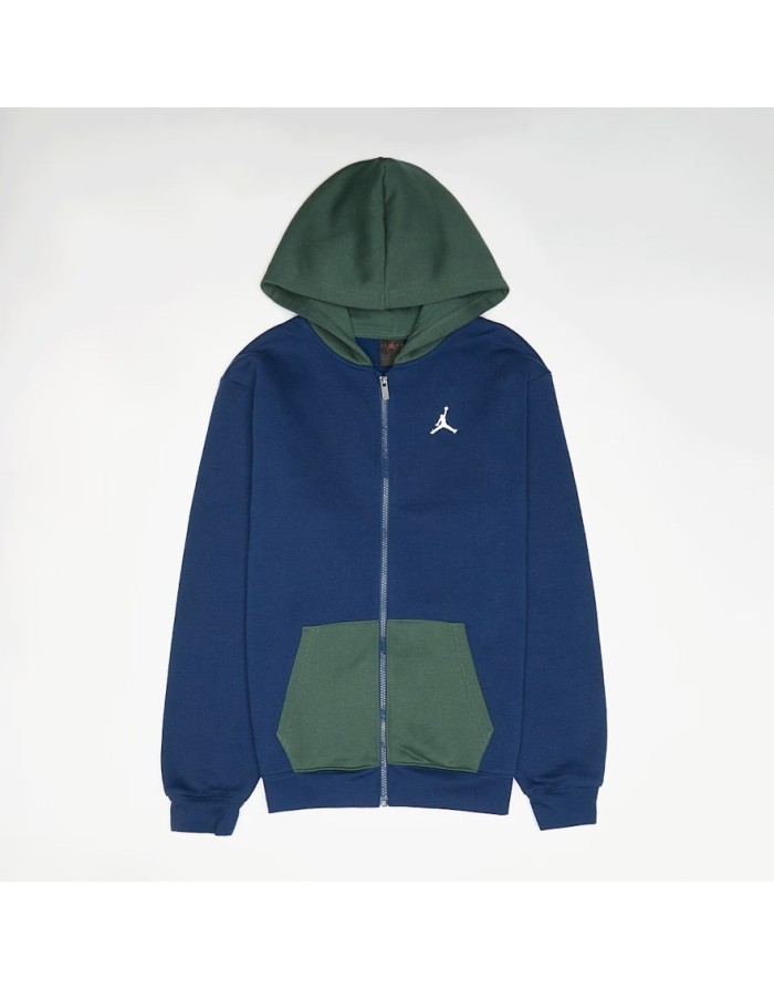 FELPA FULL ZIP CON CAPPUCCIO NIKE JORDAN JR