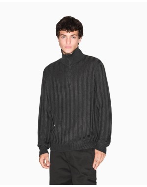 MAGLIA A COLLO ALTO CON ZIP ARMANI EXCHANGE