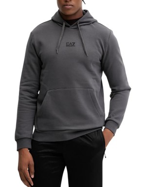 FELPA CON CAPPUCCIO EA7