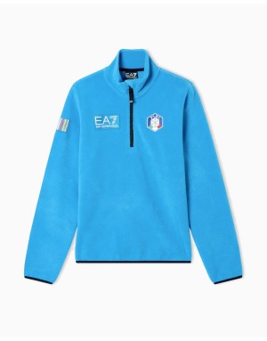 PILE TECNICO MEZZA ZIP DONNA FISI EA7 ITALIA