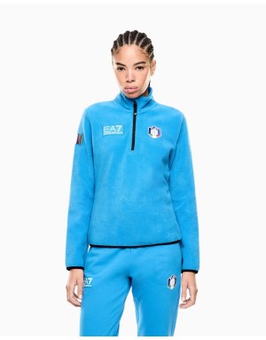 PILE TECNICO MEZZA ZIP DONNA FISI EA7 ITALIA