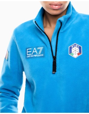 PILE TECNICO MEZZA ZIP DONNA FISI EA7 ITALIA