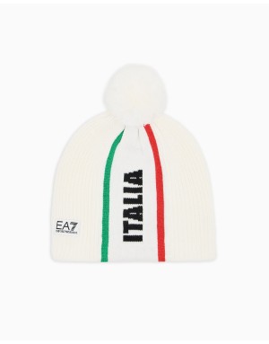 CAPPELLO CON PON PON  OLIMPIADI MI-CO EA7 ITALIA
